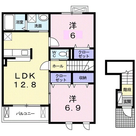 プラタナスの物件間取画像